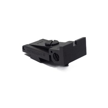 1911 Bomar Black Target Square Blade Rear Sight