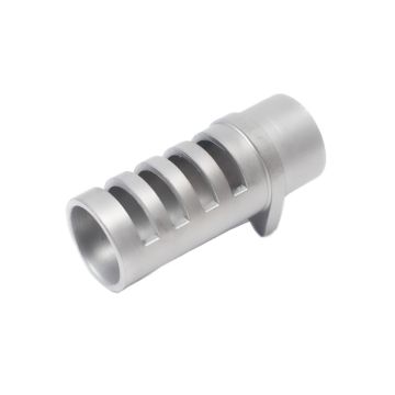1911 COLT STYLE COM COMPENSATOR, SLOTTED BARREL BUSHING STYLE – CHROME DLC
