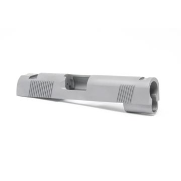 1911 Commander Slide - Bar-Stock, 45acp, Front / Rear Serrations