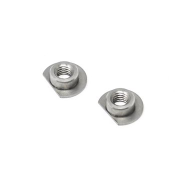 1911 Double Stack Grip Screw Bushings - Stainless (2)