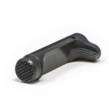 1911 Double Stack Magazine Catch - Standard, Black Checkered
