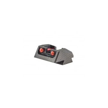 1911 Mil Spec Red Fiber Optic Rear Fixed Sight