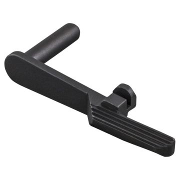 1911 Slide Stop - 9mm/10mm - Extended, Thin Paddle Black