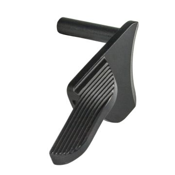 1911 Thumb Safety - Extended, Wide Paddle, Bar-Stock, Black