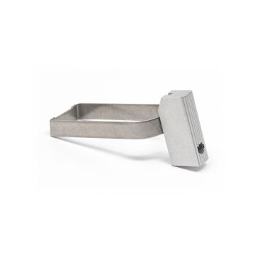 1911 Trigger - Solid Design w/ Flat Serrated Front
