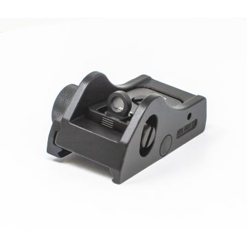 Adjustable Rear Shotgun Sight for Weaver &/or Picatinny Rail - Standard Ghost Ring