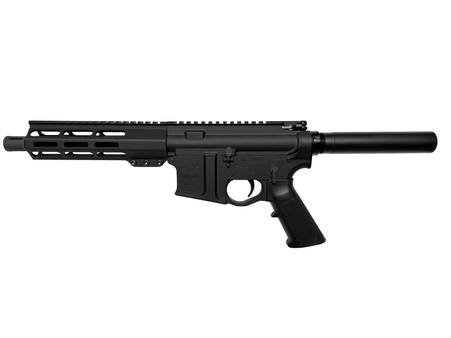 Combat Armory AR15 Full Pic Rail Pistol M-LOK 5.56x45mm NATO 7.5" 30+1 Hard Coat Anodized