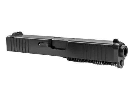 Combat Armory Slide Fits Glock 19 Gen3 Fully Assembled Rounded Edges Tapered Nose Black Nitride — image 2