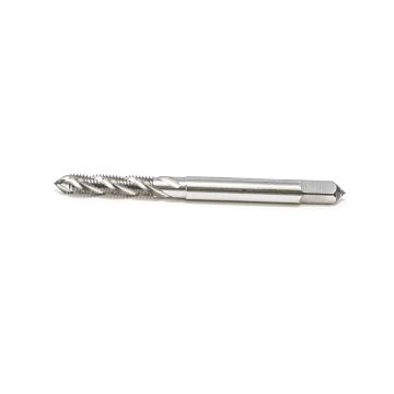 Gunsmithing Tap 6-48, HSS - Plug Style, Spiral Flute