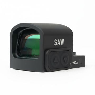 SAW ENCLOSED OPTIC - RMS/C Footprint - Red Dot (3 MOA)