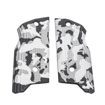 XF Pro Grips - Snow Camo - Aluminum