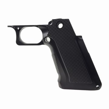XP Pro Aluminum Grip - Aggressive Checkered - Black