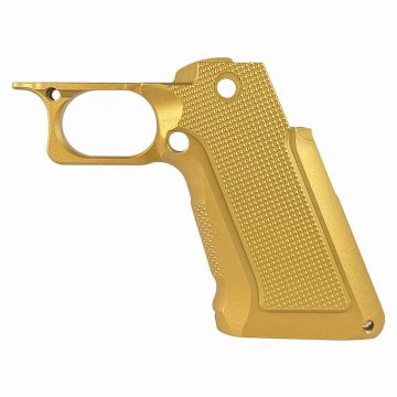XP Pro Aluminum Grip - Aggressive Checkered - Gold