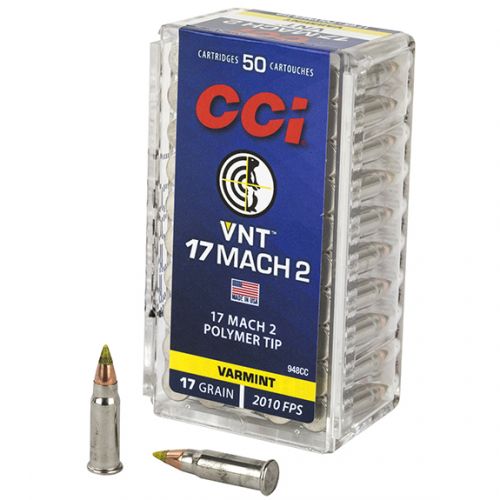 CCI Varmint VNT Polymer Tip .17 HM2